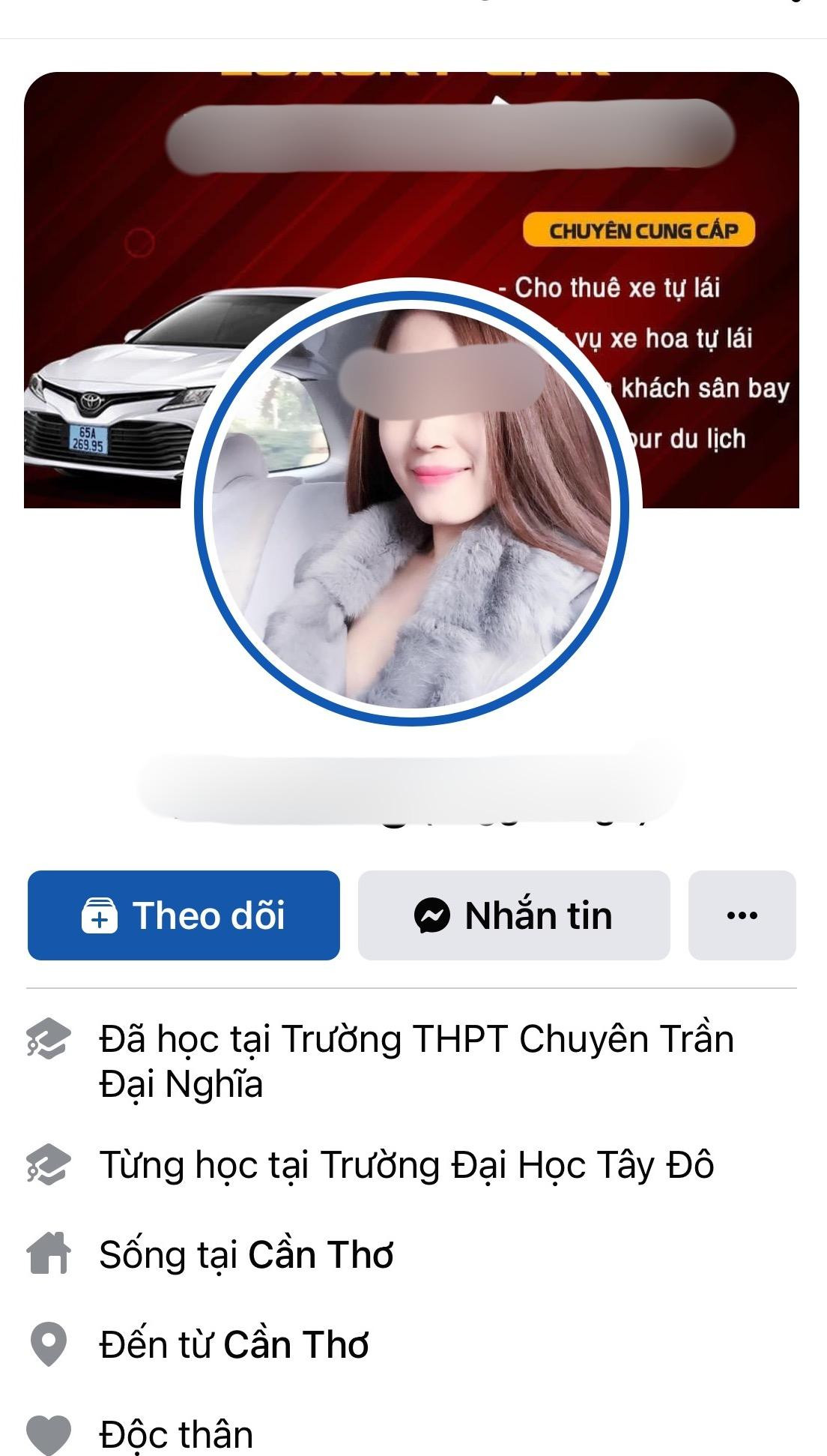 Chủ nhân facebook L.H - Ảnh: Người dân cung cấp. Chủ nhân facebook L.H - Ảnh: Người dân cung cấp.