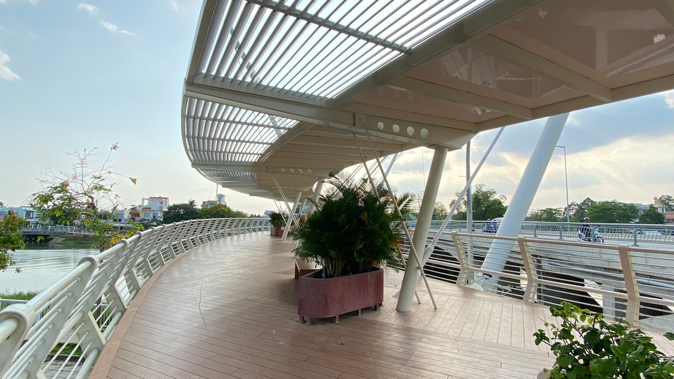 Công trình cầu Nguyễn Thái Học. Công trình cầu Nguyễn Thái Học.