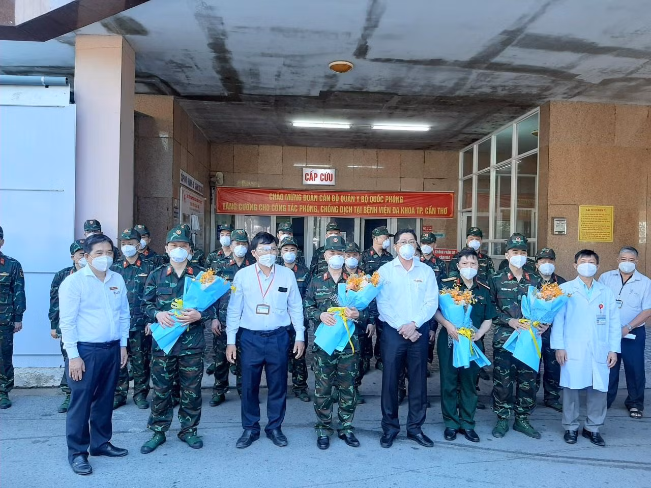 TP Cần Thơ đón tiếp đoàn công tác của Bộ Quốc phòng.