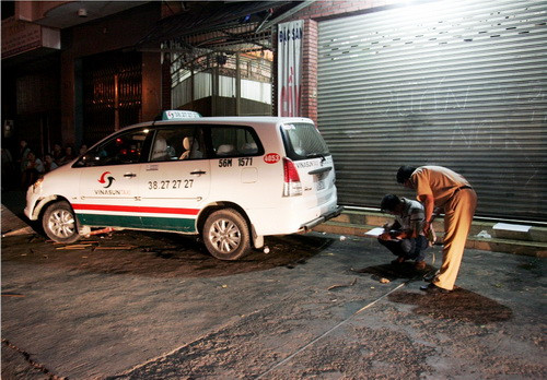 Cơ quan chức năng có mặt xử lý vụ việc