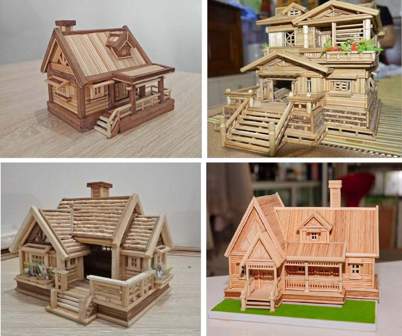 Với kinh nghiệm 10 năm, Cường đã sáng tạo ra hàng chục mẫu nhà mô hình các loại. Thời gian và quy trình làm ngày càng bài bản và chuyên nghiệp hơn. Với kinh nghiệm 10 năm, Cường đã sáng tạo ra hàng chục mẫu nhà mô hình các loại. Thời gian và quy trình làm ngày càng bài bản và chuyên nghiệp hơn.