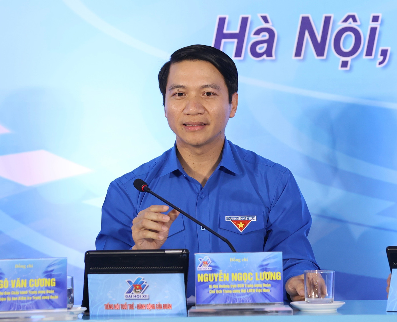 Bí thư thường trực Trung ương Đoàn, Chủ tịch Hội LHTN Việt Nam Nguyễn Ngọc Lương