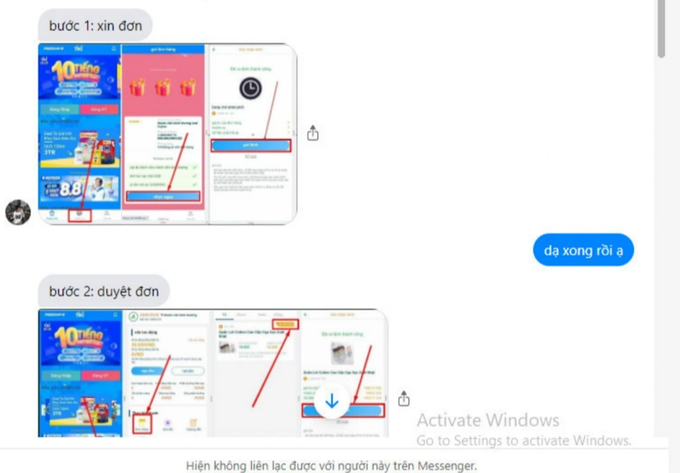 Các đối tượng lừa đảo thường cung cấp đường link, mạo danh các công ty lớn và hướng dẫn để nạn nhân chuyển tiền làm theo (Ảnh chụp màn hình). Các đối tượng lừa đảo thường cung cấp đường link, mạo danh các công ty lớn và hướng dẫn để nạn nhân chuyển tiền làm theo (Ảnh chụp màn hình).