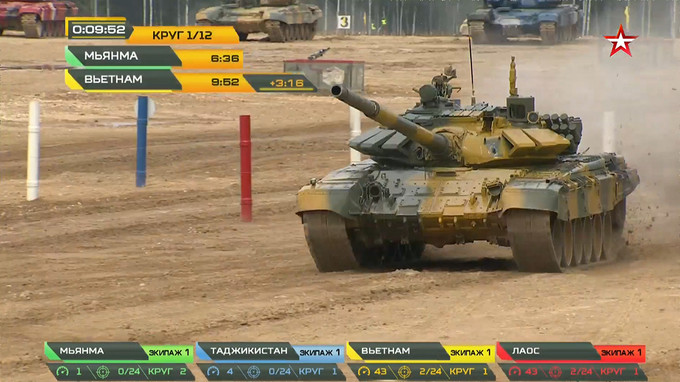 Tuyển tăng Việt Nam về đích đầu tiên, bắn trúng 13/24 mục tiêu ở chung kết Tank Biathlon ảnh 22