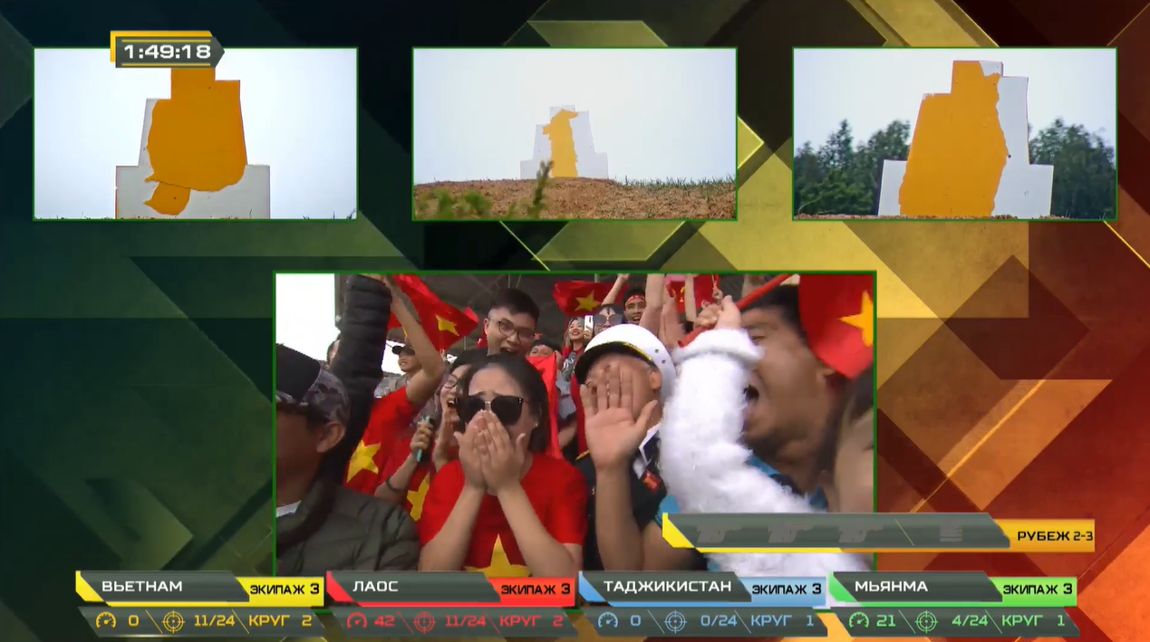 Tuyển tăng Việt Nam về đích đầu tiên, bắn trúng 13/24 mục tiêu ở chung kết Tank Biathlon ảnh 8