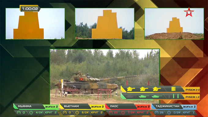 Tuyển tăng Việt Nam về đích đầu tiên, bắn trúng 13/24 mục tiêu ở chung kết Tank Biathlon ảnh 14