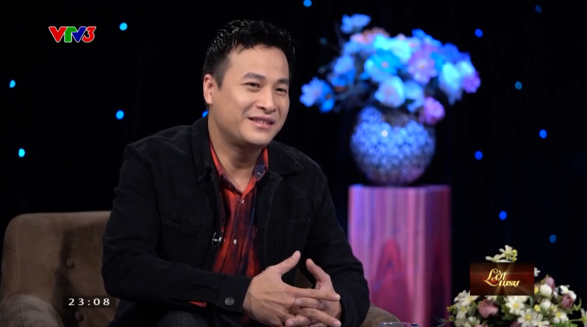 Diễn viên Anh Đức trong chương trình Lời tự sự. Ảnh: CMH. Diễn viên Anh Đức trong chương trình Lời tự sự. Ảnh: CMH.