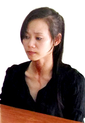  Nguyễn Thị Thi tại trụ sở Cơ quan điều tra