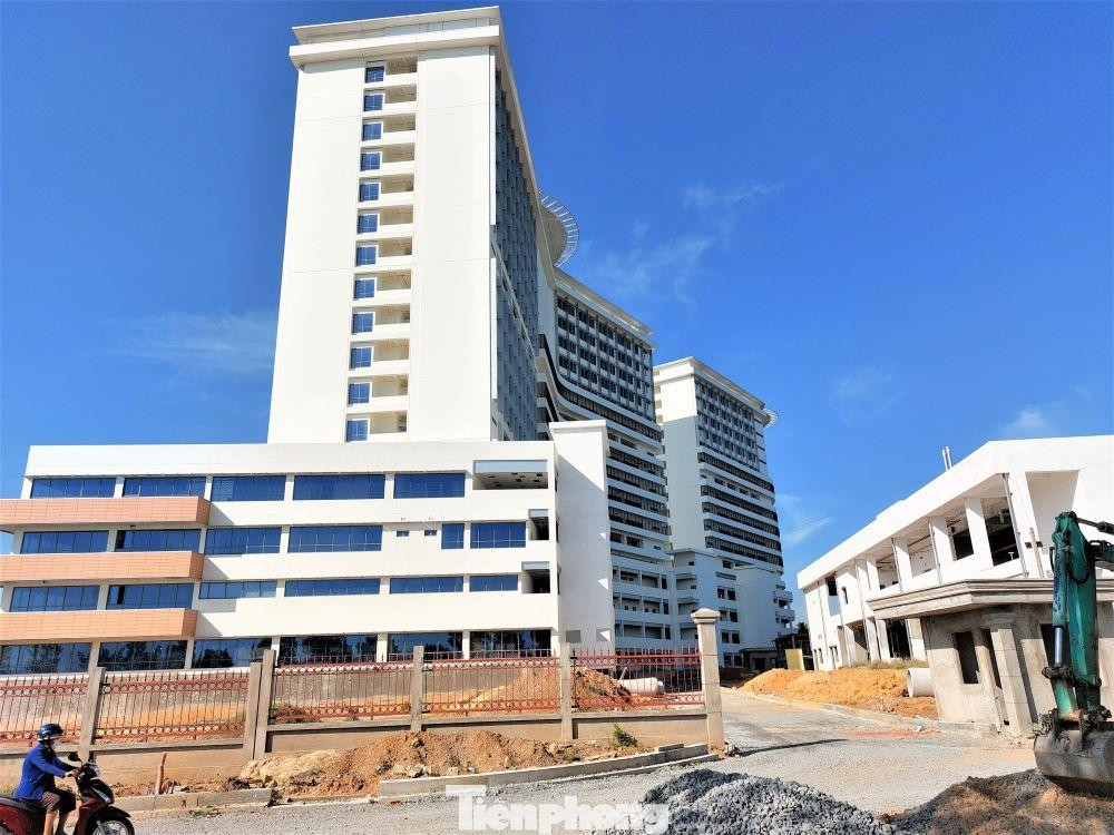 Bệnh viện đang trong giai đoạn hoàn thiện