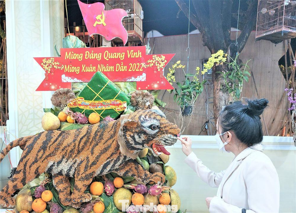 Chị Nguyễn Thị Lan (quê Nam Định, làm việc tại Bình Dương) cho biết: “Ba năm qua, gia đình tôi đều đón Tết ở Bình Dương. Năm nào tôi cũng đến công viên thành phố mới vì nơi đây tổ chức đường hoa”.