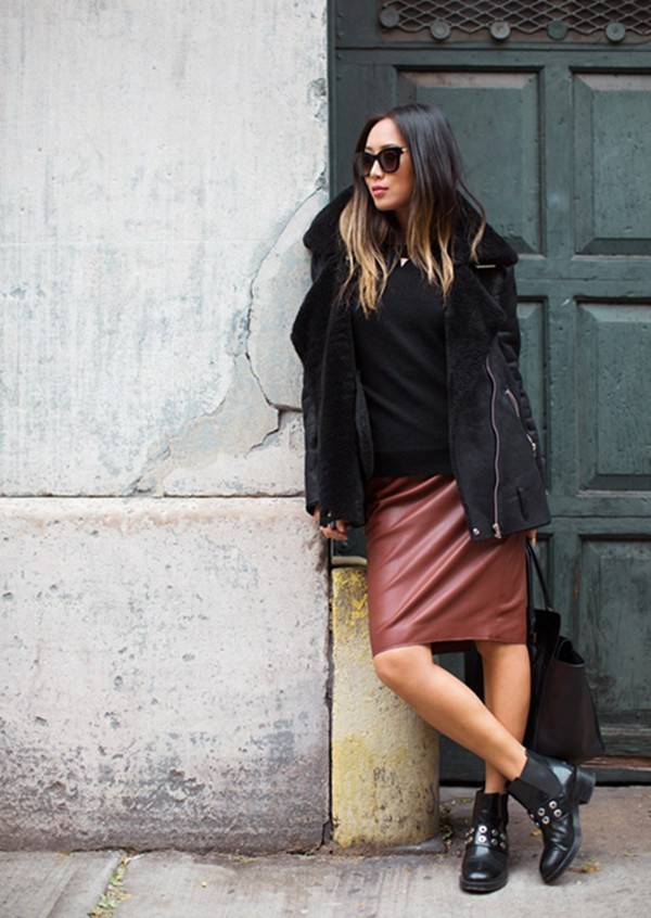 Áo khoác da lộn - “tuyên ngôn” của những cô nàng sành điệu ảnh 9