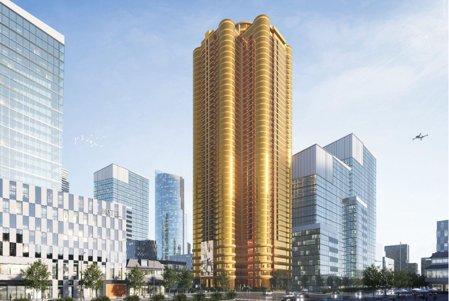 QMS Top Tower chinh phục mọi ánh nhìn với mặt ngoài đẳng cấp. (Nguồn: QMS)