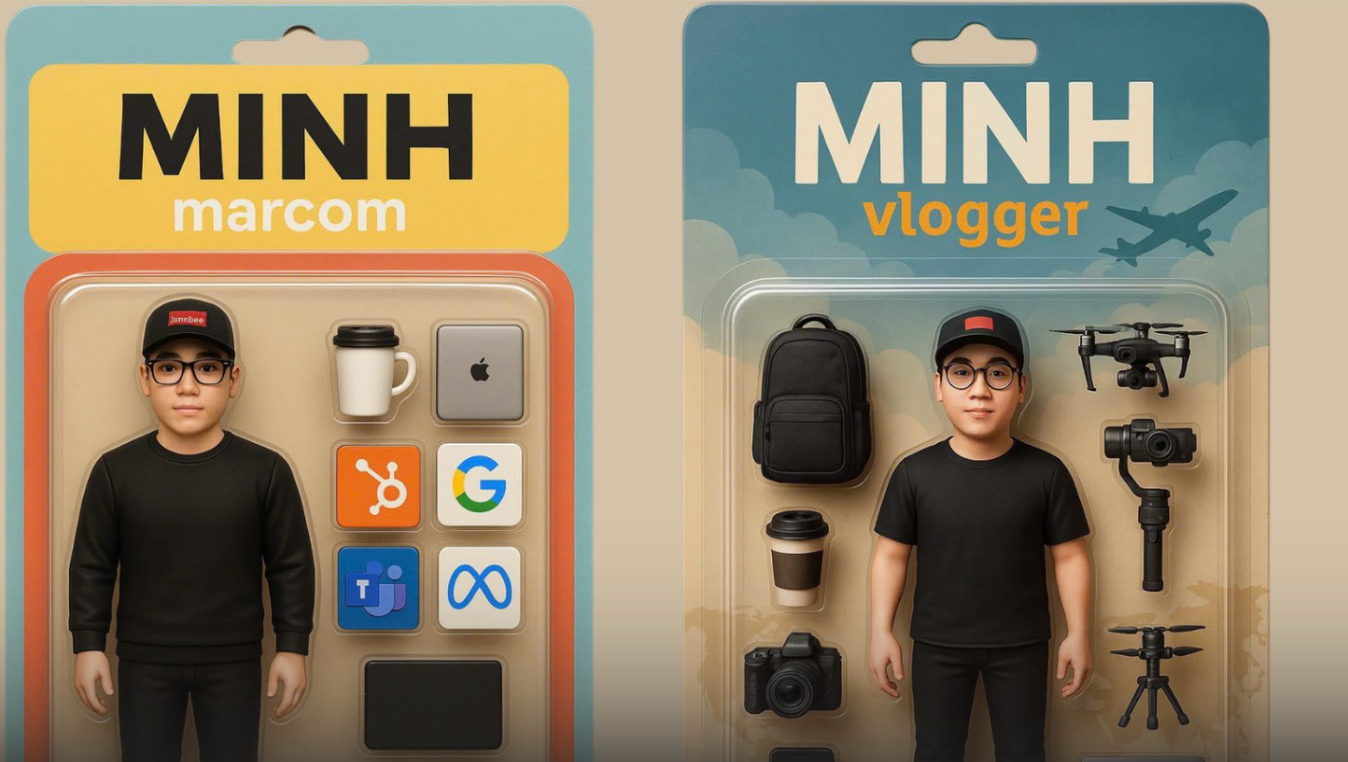 Trào lưu này được thực hiện chỉ trong 10 giây, nhờ khả năng kết hợp giữa ChatGPT - công cụ xử lý ngôn ngữ của OpenAI và DALLE, công nghệ tạo ảnh từ văn bản. Ảnh: Advertising Vietnam