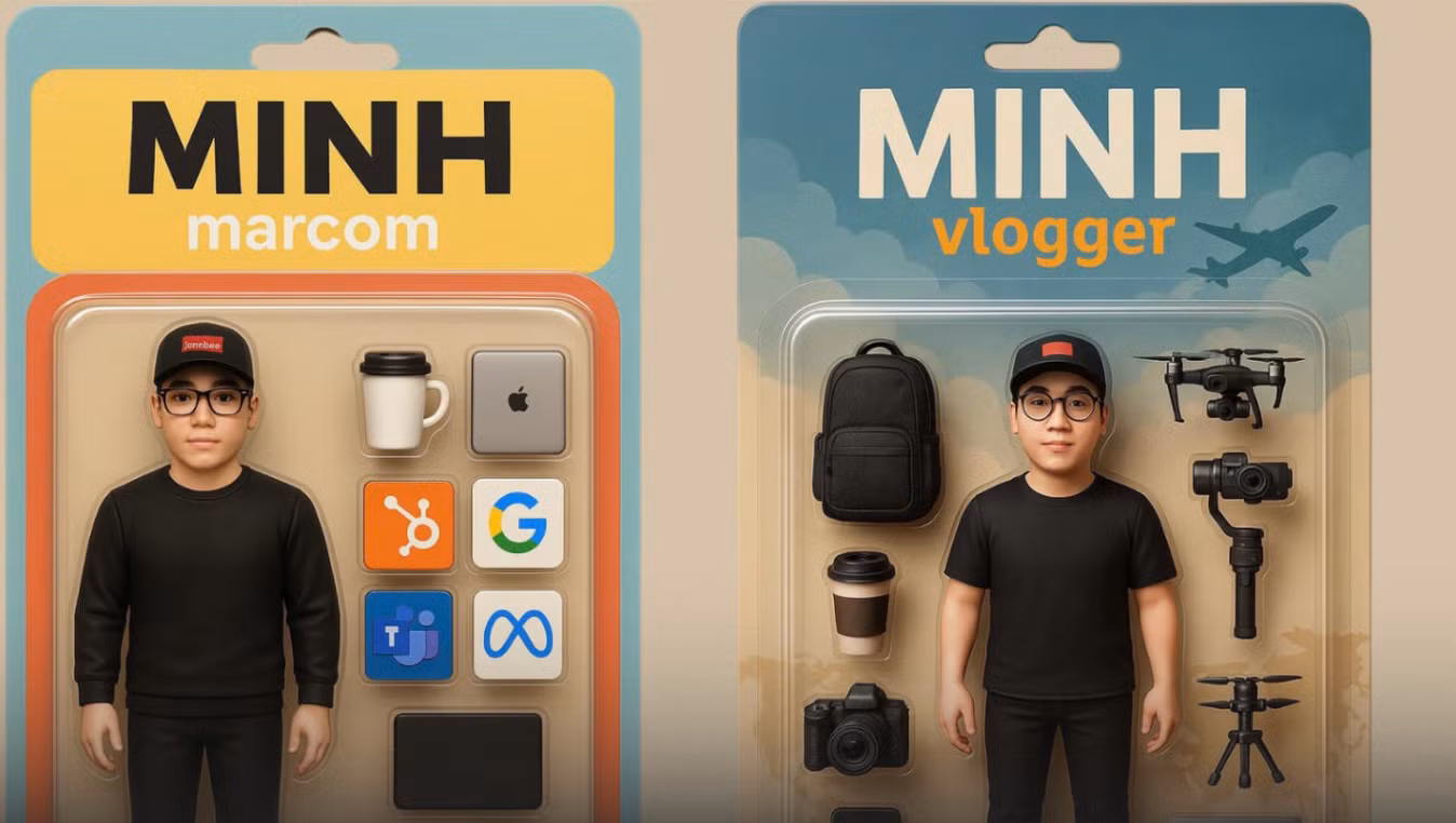 Trào lưu này được thực hiện chỉ trong 10 giây, nhờ khả năng kết hợp giữa ChatGPT - công cụ xử lý ngôn ngữ của OpenAI và DALLE, công nghệ tạo ảnh từ văn bản. Ảnh: Advertising Vietnam