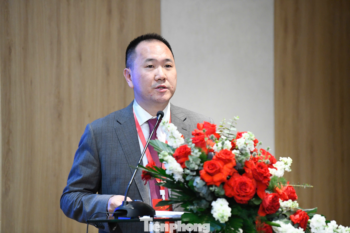 Anh Trương Kim Toàn - Phó Chủ tịch Liên hiệp Thanh niên thành phố Thượng Hải (Trung Quốc).