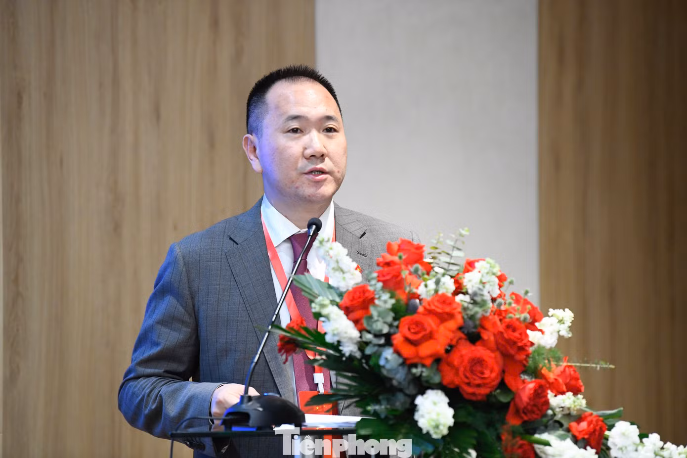 Anh Trương Kim Toàn - Phó Chủ tịch Liên hiệp Thanh niên thành phố Thượng Hải (Trung Quốc).