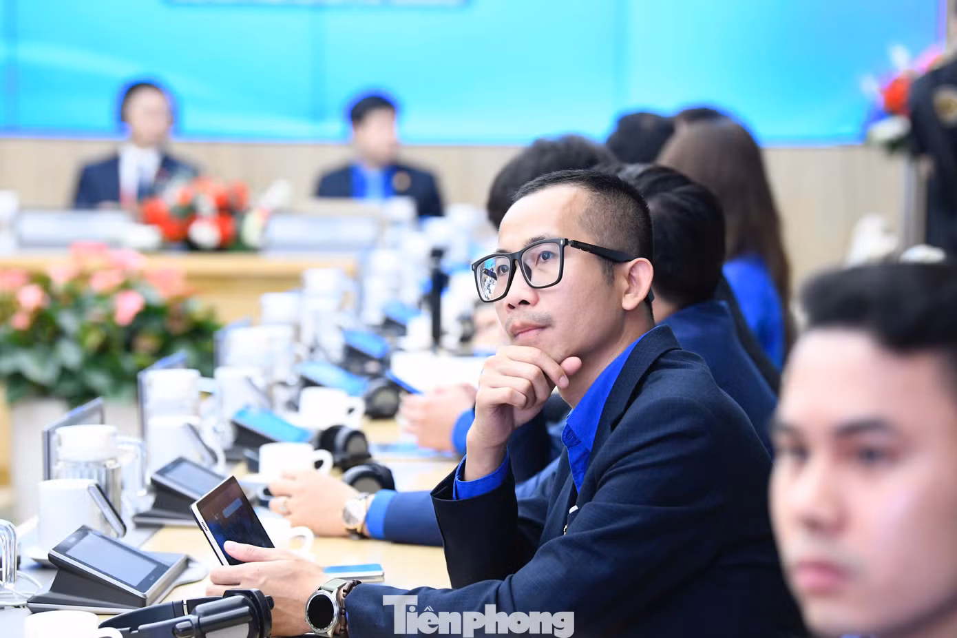 Đại biểu thanh niên Việt Nam tham dự tọa đàm.