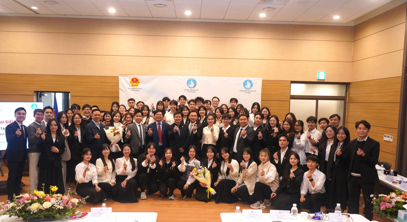 Đại hội đã hiệp thương bầu 25 đồng chí tham gia Ban Chấp hành Hội SVVN tại Hàn Quốc nhiệm kỳ 2025 - 2028. Đại hội đã hiệp thương bầu 25 đồng chí tham gia Ban Chấp hành Hội SVVN tại Hàn Quốc nhiệm kỳ 2025 - 2028.