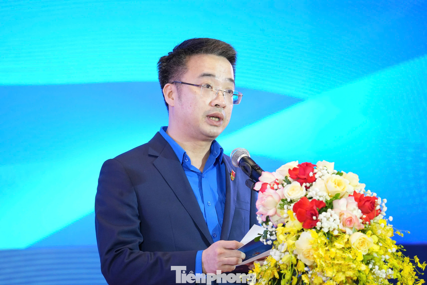 Anh Nguyễn Tường Lâm - Bí thư T.Ư Đoàn, Chủ tịch T.Ư Hội LHTN Việt Nam phát biểu tại Lễ bế mạc. Anh Nguyễn Tường Lâm - Bí thư T.Ư Đoàn, Chủ tịch T.Ư Hội LHTN Việt Nam phát biểu tại Lễ bế mạc.