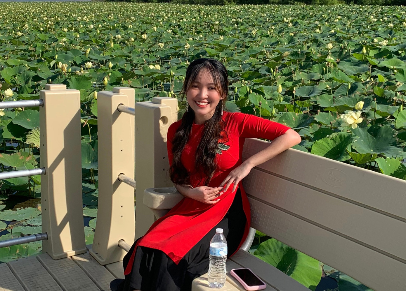 Sắp tới Nguyễn Thiên Gia Bảo (du học sinh Mỹ) sẽ về nước để đón ngày lễ 30/4 cùng gia đình. Ảnh: NVCC