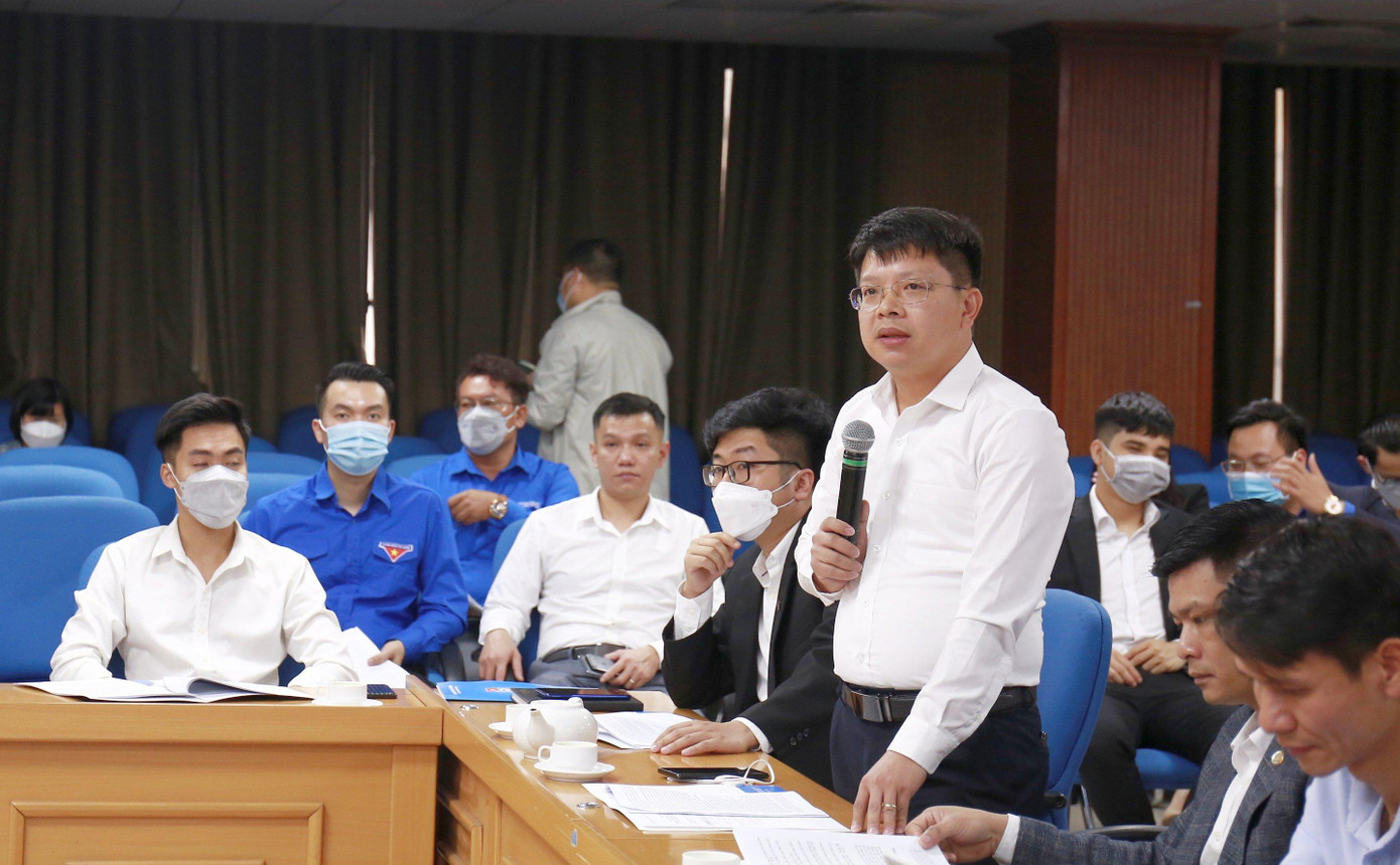 Các đại biểu góp ý, hiến kế tại hội nghị Các đại biểu góp ý, hiến kế tại hội nghị