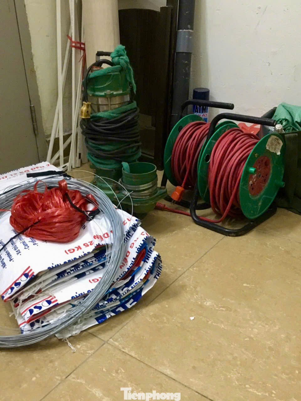 Công tác chuẩn bị người dân.