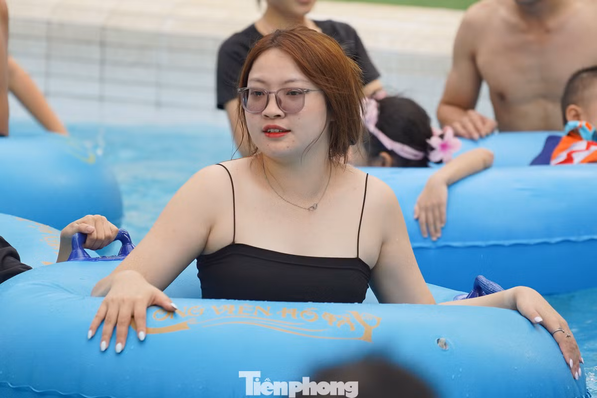 "Sông lười" là khu vực nước chảy nhẹ nhàng, phù hợp với nhiều người.