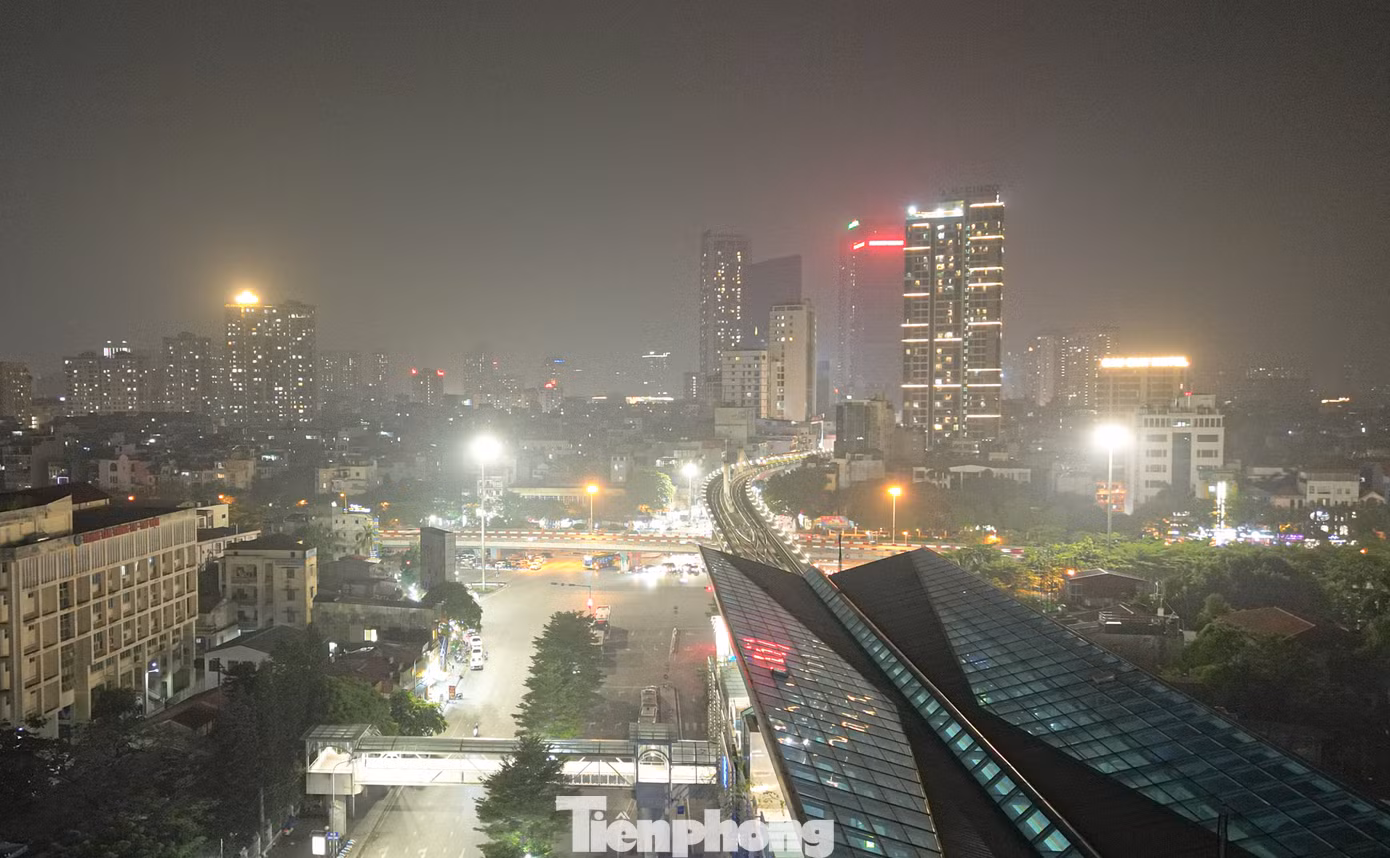 Khu vực Cầu Giấy lúc 0h ngày 20/6.