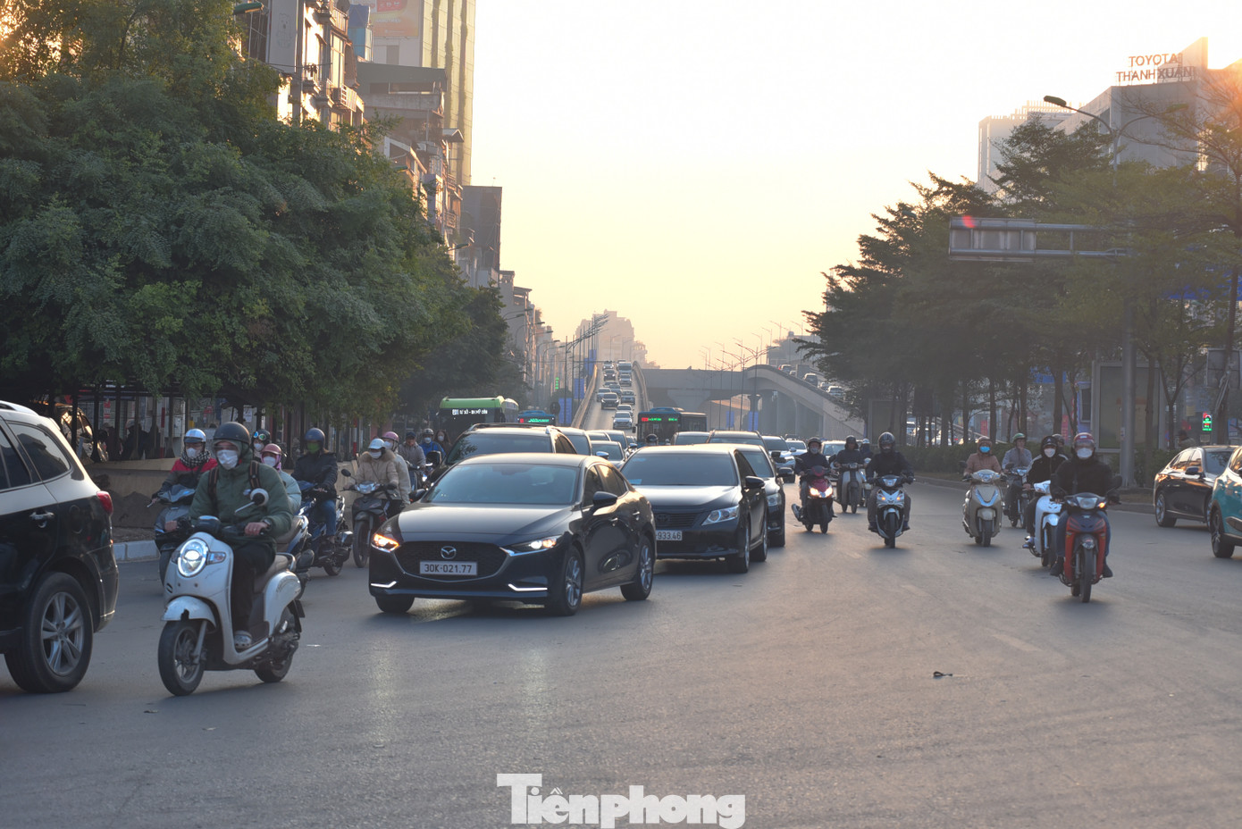 Sở GTVT Hà Nội sẽ dựa vào kết quả thí điểm để đưa ra phương án phân luồng chính thức.