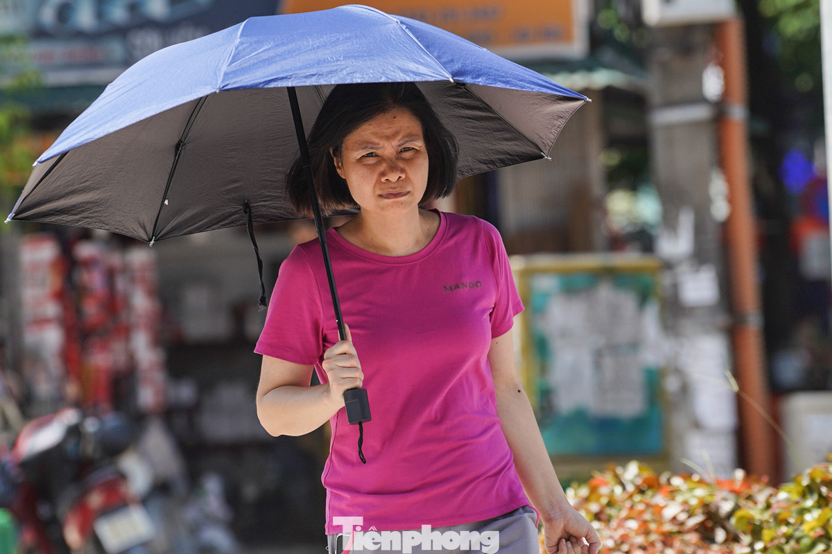 Người mang ô, người trùm kín mít...