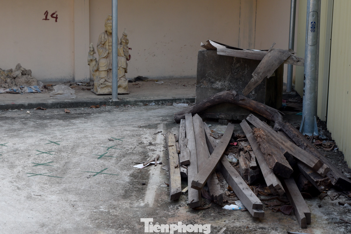 Nhiều hạng mục cho thấy dấu hiệu nhếch nhác, xuống cấp.