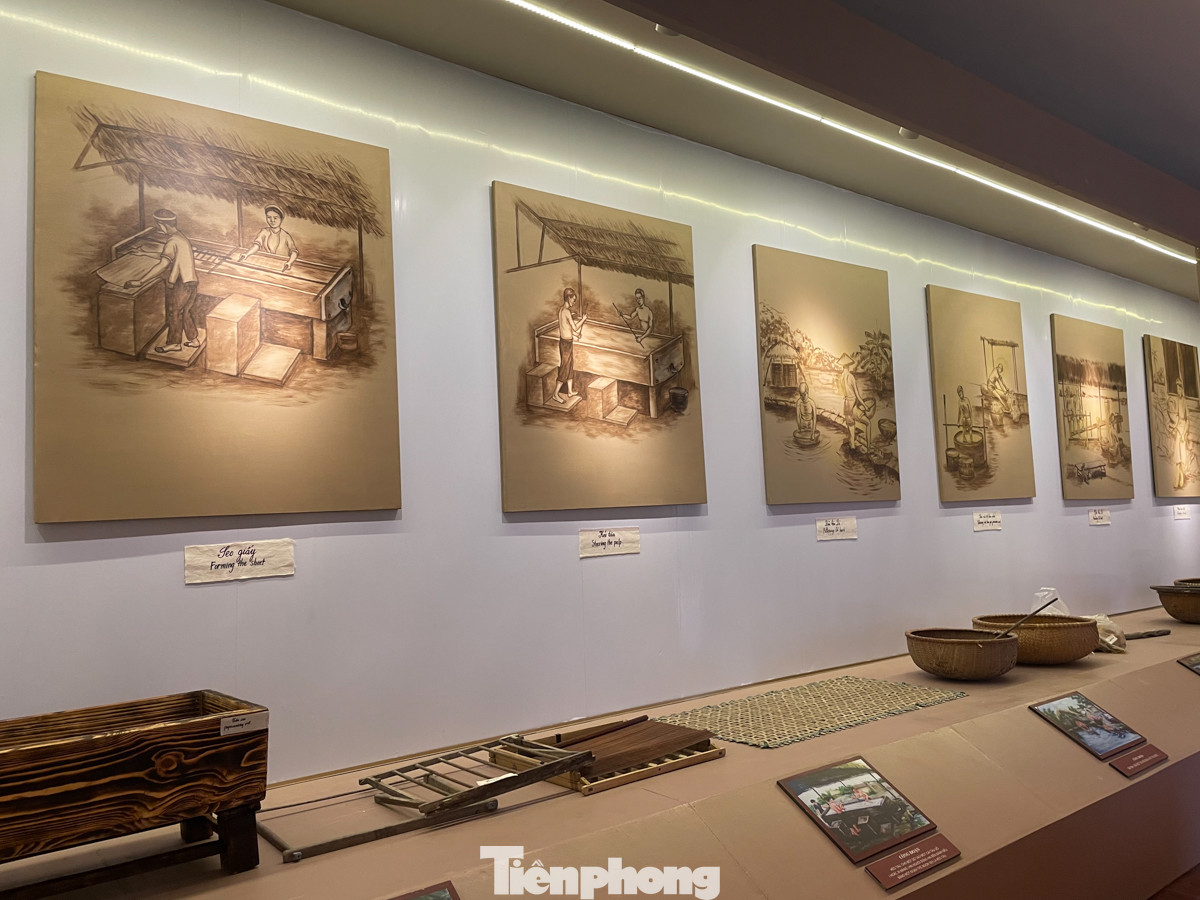 Sản phẩm đã được tạo hình và chuẩn bị ép nước.