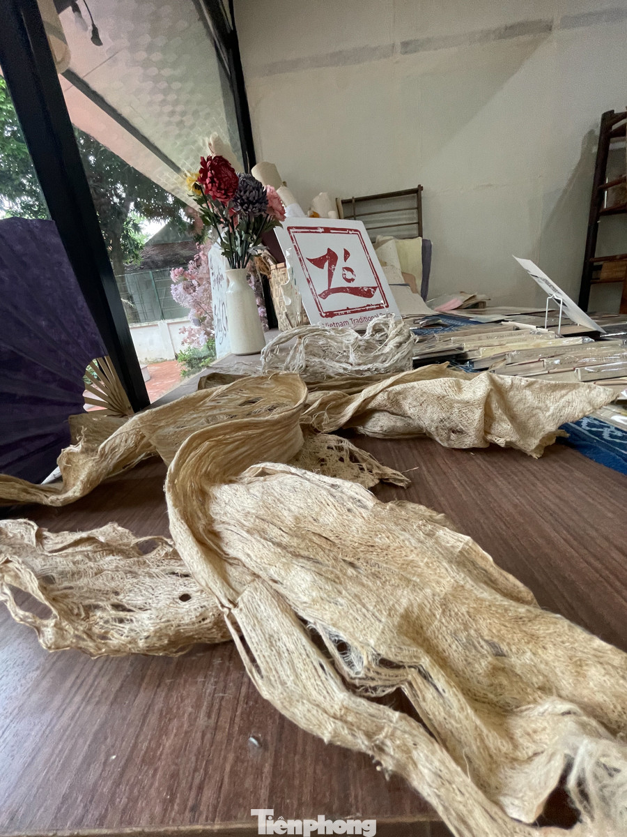 Một số người biết đến danh tiếng của giấy Dó nên đã qua tận Việt Nam để mua về nghiên cứu làm vải.