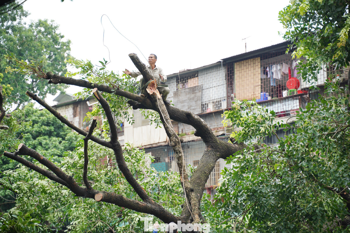 Cư dân khu tập thể cùng chung tay dọn dẹp, khắc phục hậu quả, mong muốn sớm quay về cuộc sống bình thường. Cư dân khu tập thể cùng chung tay dọn dẹp, khắc phục hậu quả, mong muốn sớm quay về cuộc sống bình thường.