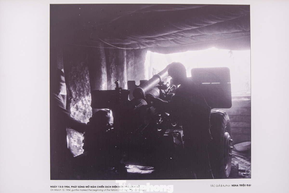 Bức ảnh ngày 13/3/1954, phát súng mở màn chiến dịch Điện Biên Phủ lịch sử.