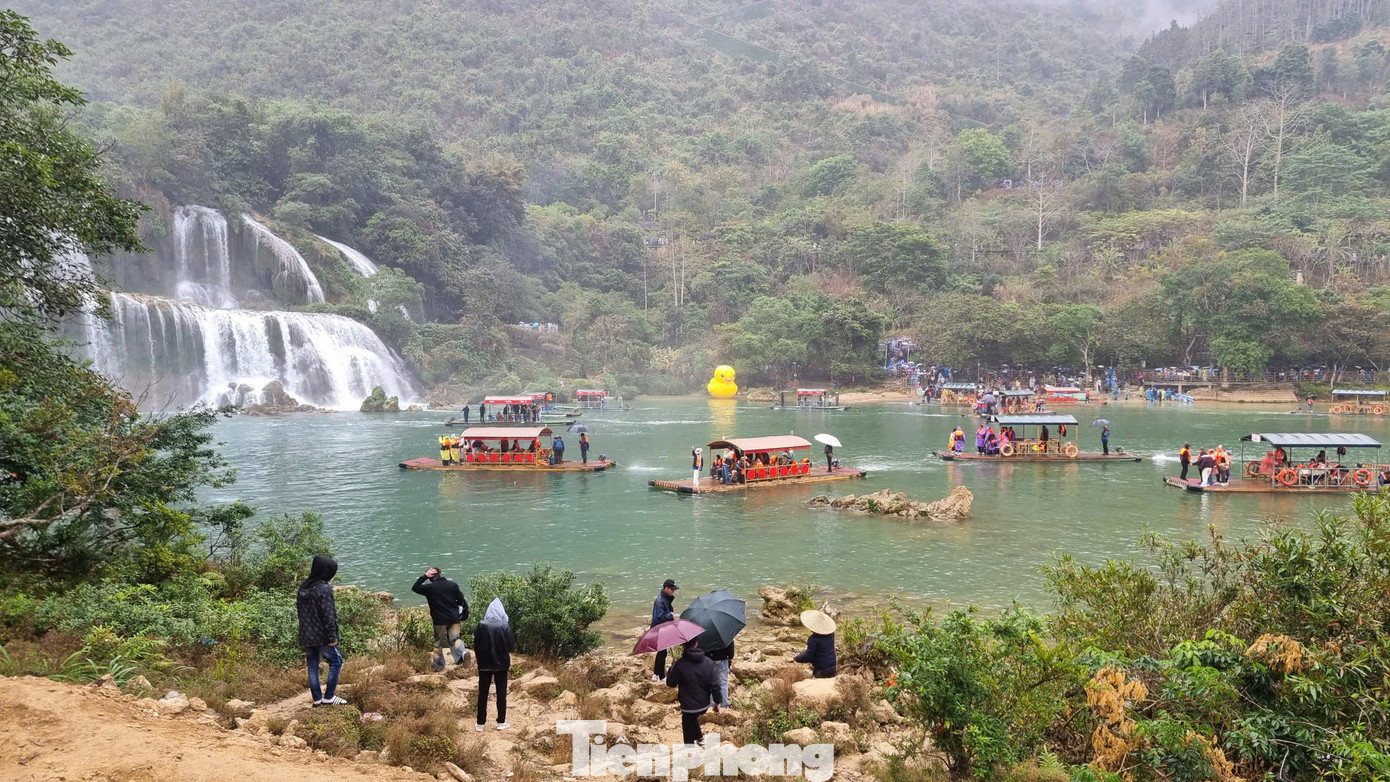 Nằm trên đường biên giới Việt - Trung, thác Bản Giốc thuộc xã Đàm Thủy, huyện Trùng Khánh, tỉnh Cao Bằng. Đây được xem là nơi có cảnh sắc thiên nhiên hùng vĩ tựa chốn tiên cảnh.