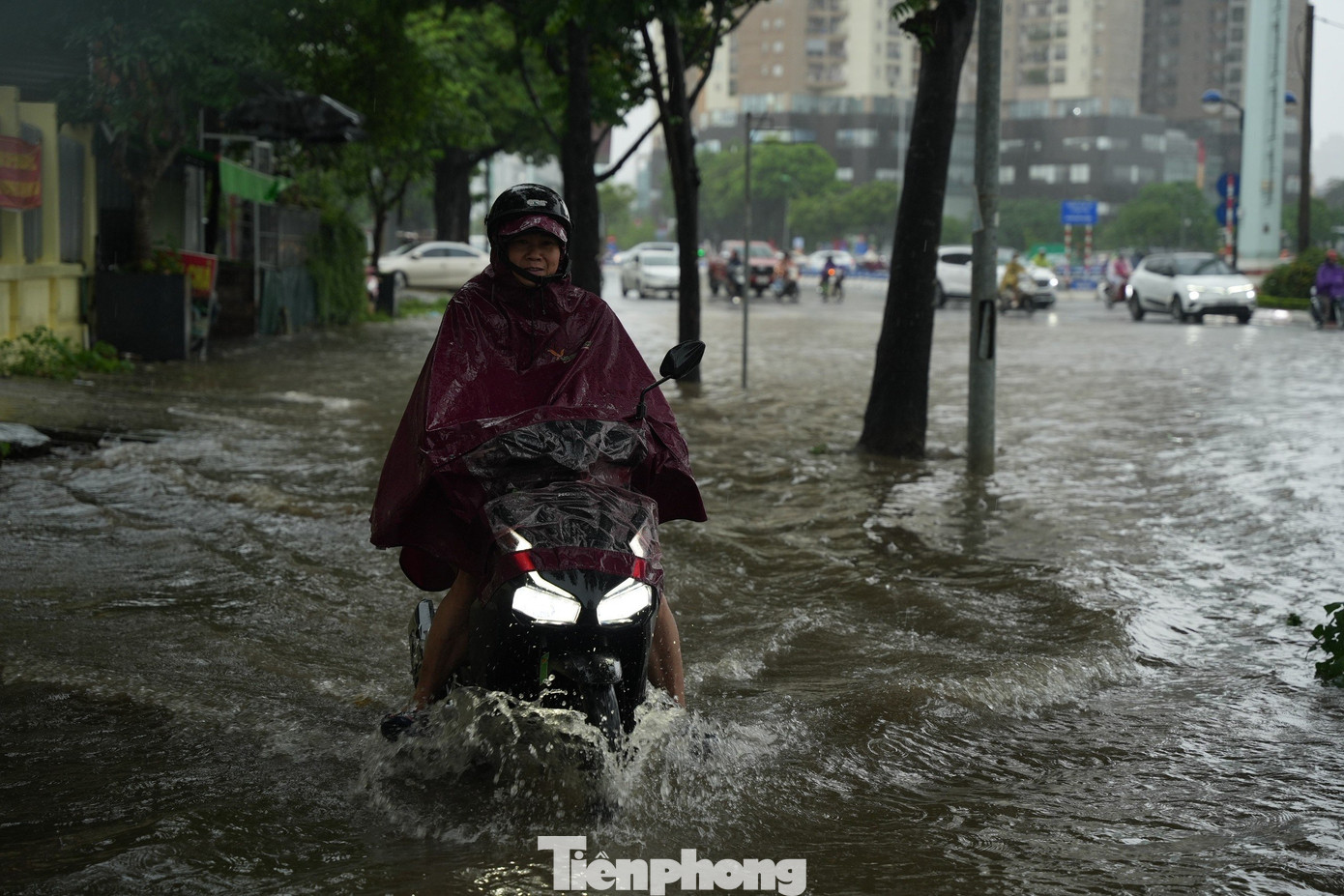 Người dân không thể phân biệt vỉa hè và lòng đường.