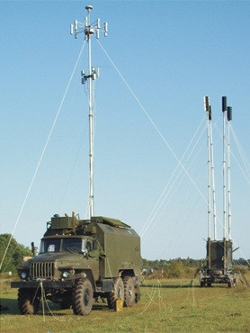 Tổ hợp đài chế áp điện tử bảo vệ mục tiêu “Diabazol”.