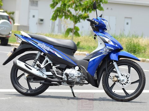 Suzuki hồi sinh huyền thoại bằng mẫu Viva 115 Fi. Ảnh: T.D