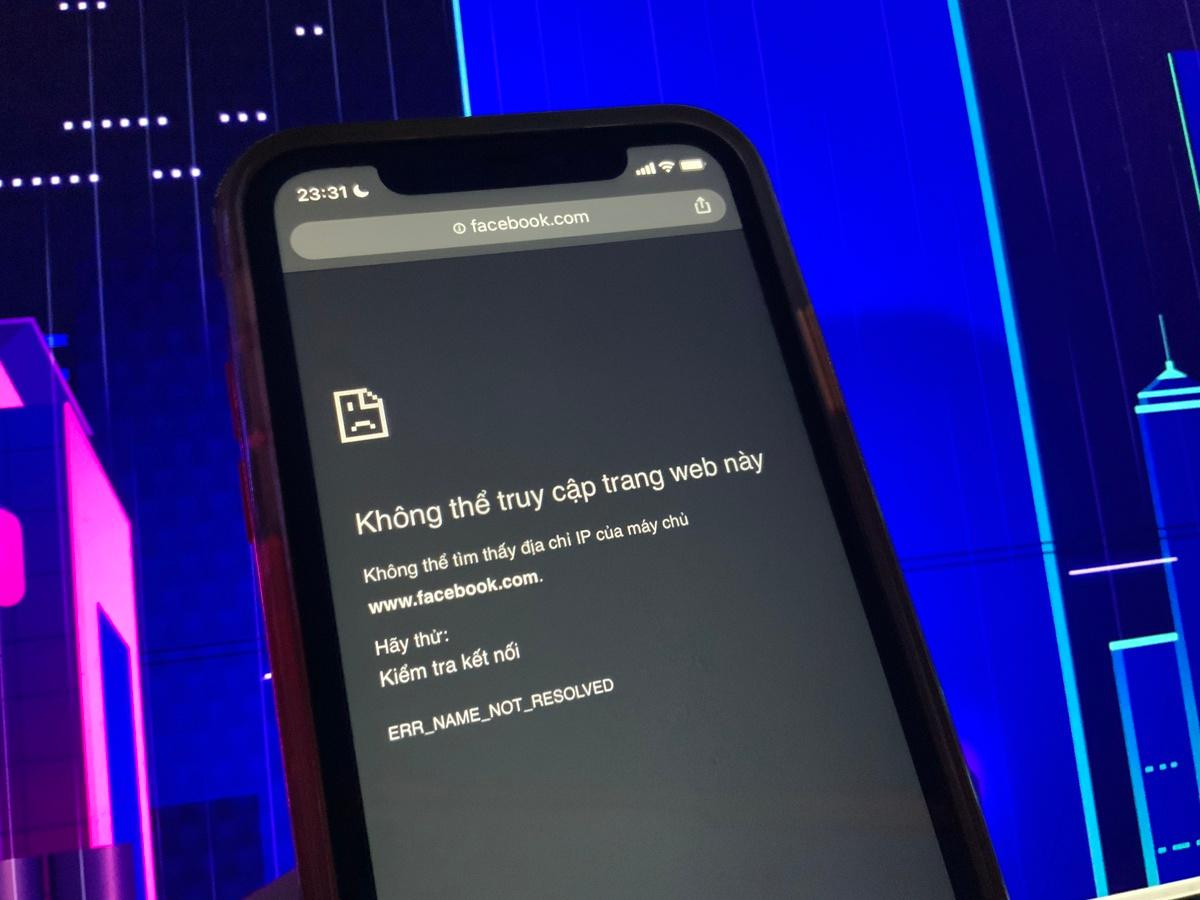 Người dùng tại nhiều quốc gia không thể đăng nhập vào Facebook.