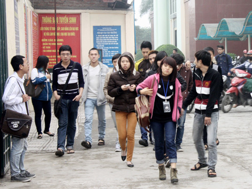 Sau sự việc đau lòng, Đoàn Trường đại học Kinh doanh - công nghệ kêu gọi sinh viên xây dựng môi trường sống lành mạnh, đoàn kết, bao dung. Ảnh: Lâm Hoài