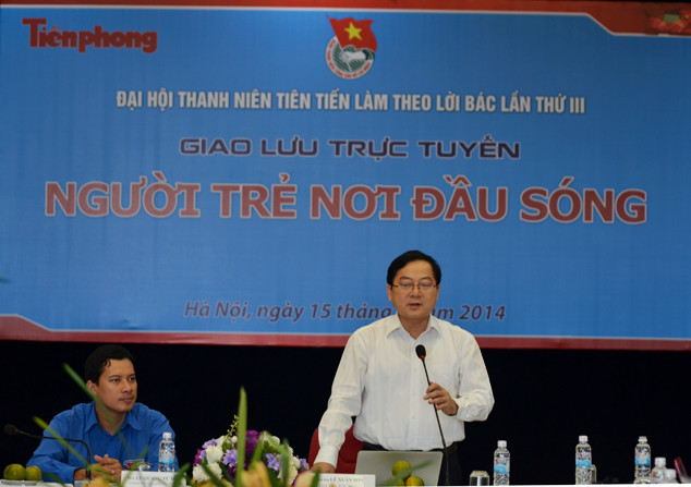 Giao lưu trực tuyến: Người trẻ nơi đầu sóng ảnh 9