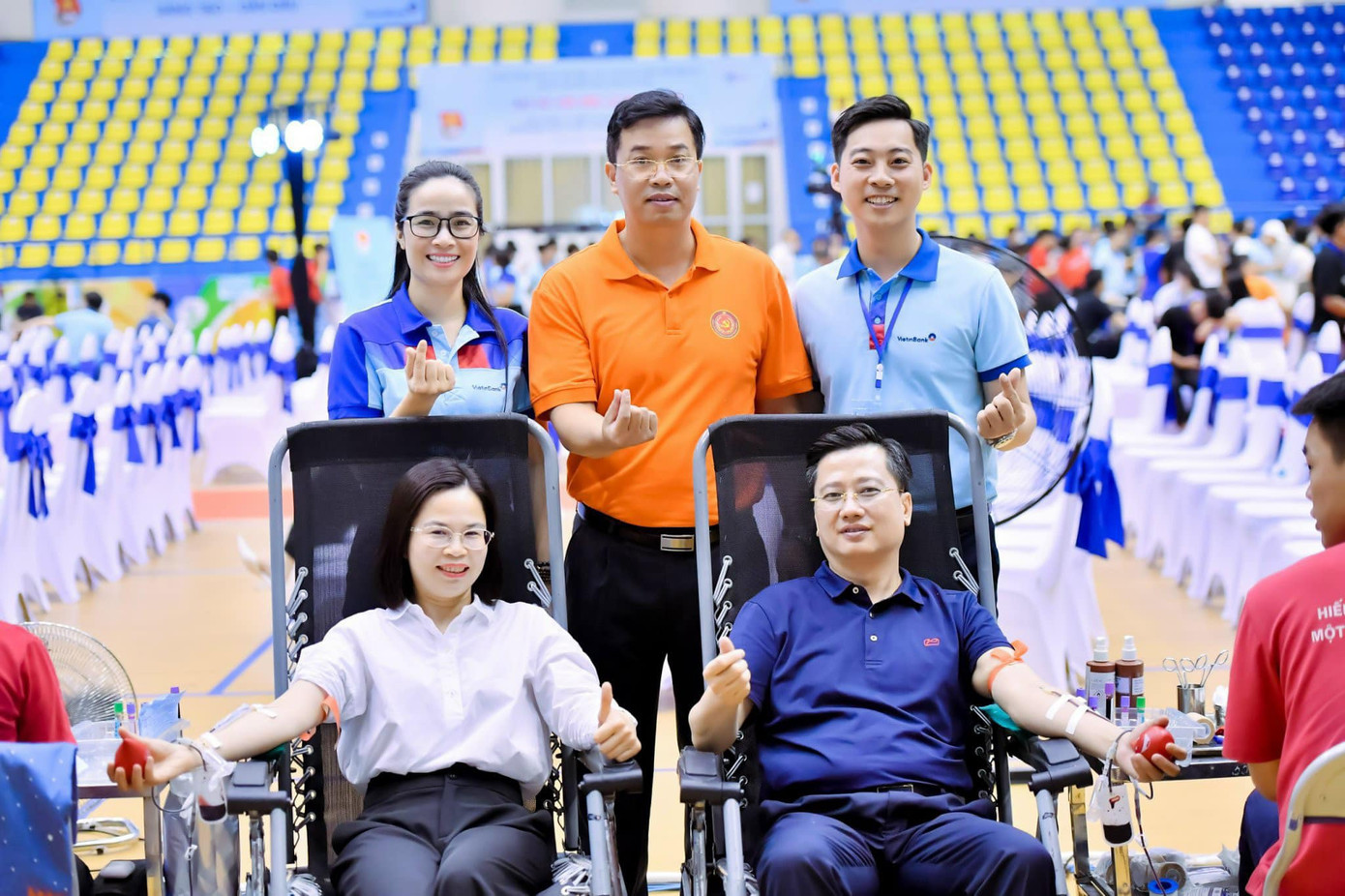 Chị Hoàng Thị Minh Thu, Bí thư Đoàn Khối Doanh nghiệp T.Ư hiến máu tình nguyện trong Chiến dịch Kỳ nghỉ hồng 2023 Chị Hoàng Thị Minh Thu, Bí thư Đoàn Khối Doanh nghiệp T.Ư hiến máu tình nguyện trong Chiến dịch Kỳ nghỉ hồng 2023