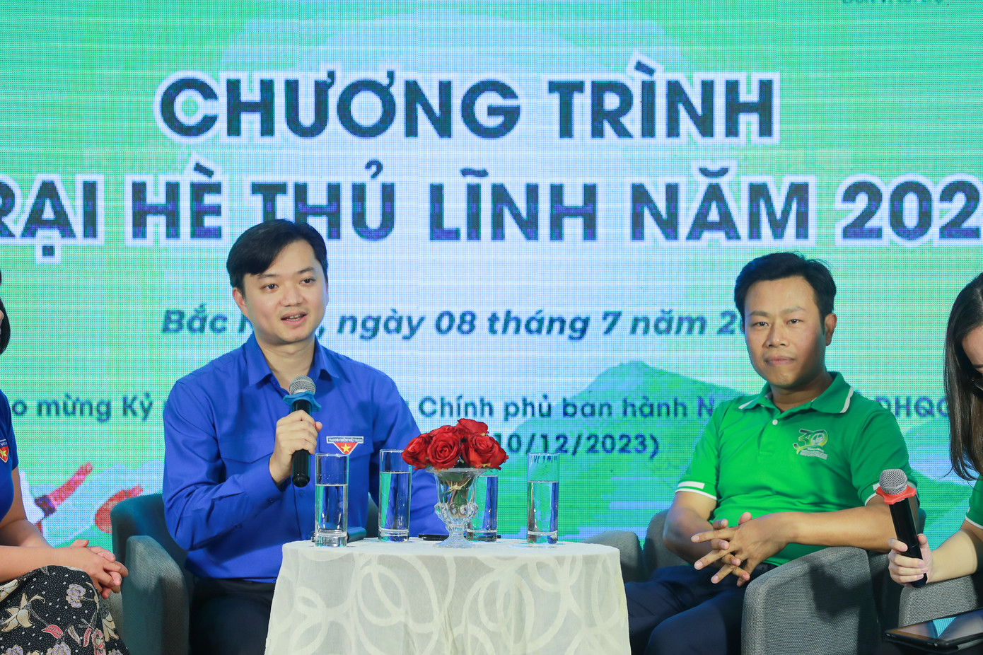 Anh Nguyễn Minh Triết, Bí thư T.Ư Đoàn, Chủ tịch Hội SVVN giao lưu cùng các học viên Trại hè thủ lĩnh 2023 Anh Nguyễn Minh Triết, Bí thư T.Ư Đoàn, Chủ tịch Hội SVVN giao lưu cùng các học viên Trại hè thủ lĩnh 2023