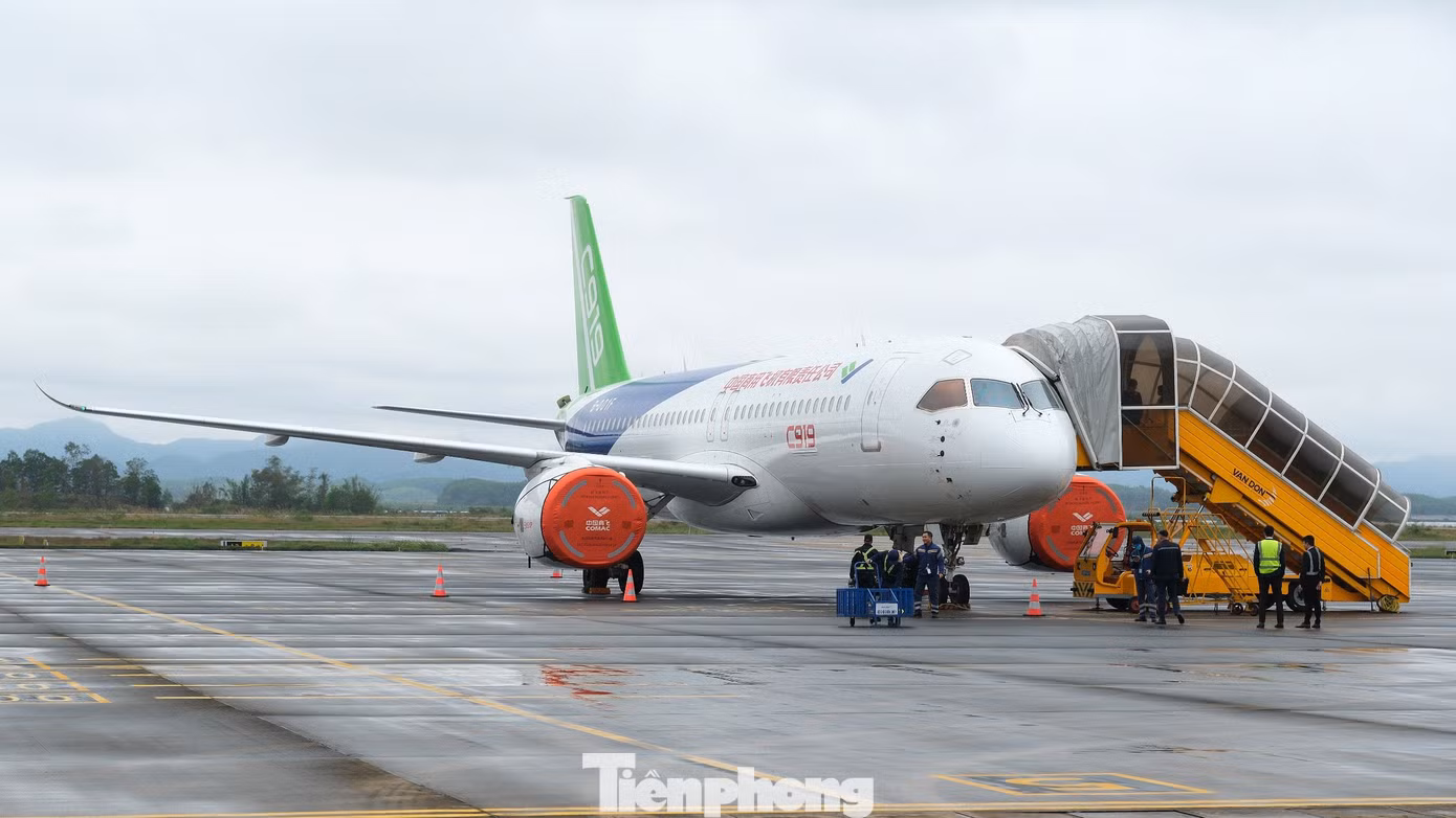 C919 có cấu trúc của máy bay chở khách thân hẹp.