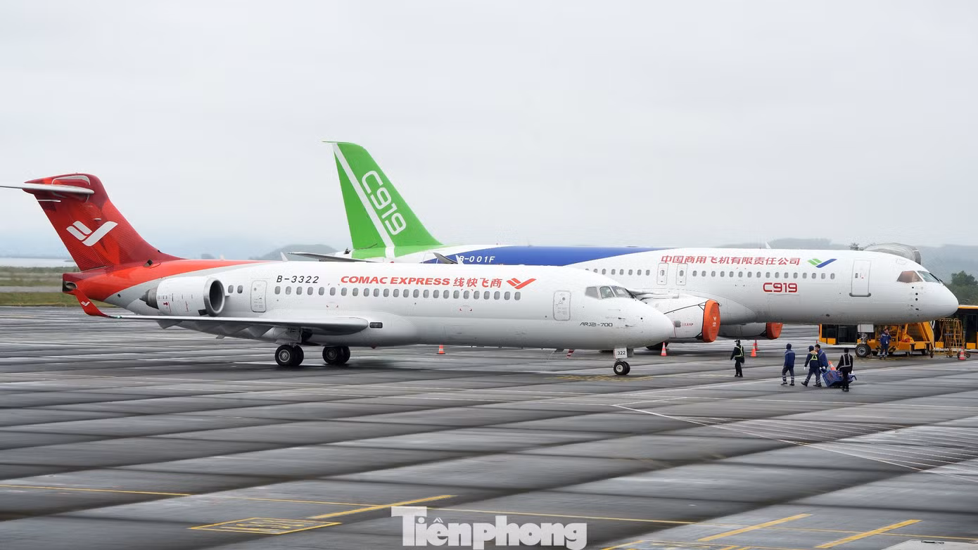 Tập đoàn máy bay thương mại Trung Quốc (COMAC) sẽ có cuộc trình diễn máy bay chở khách thân hẹp C919 và ARJ21 tại Cảng HKQT Vân Đồn từ ngày 26-29/2.