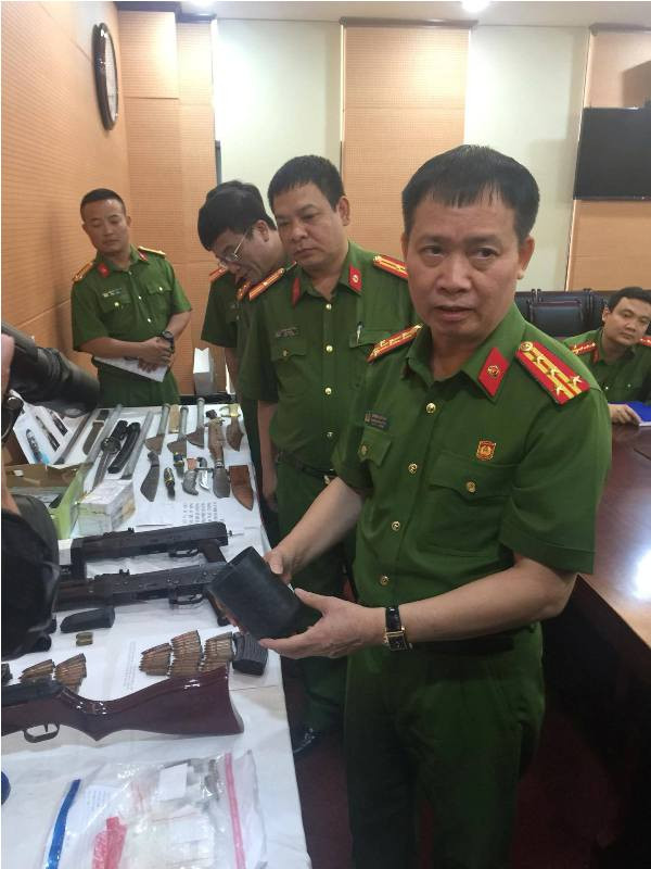 “Kho” vũ khí của nhóm giang hồ xả súng vào nhà nghỉ ảnh 2