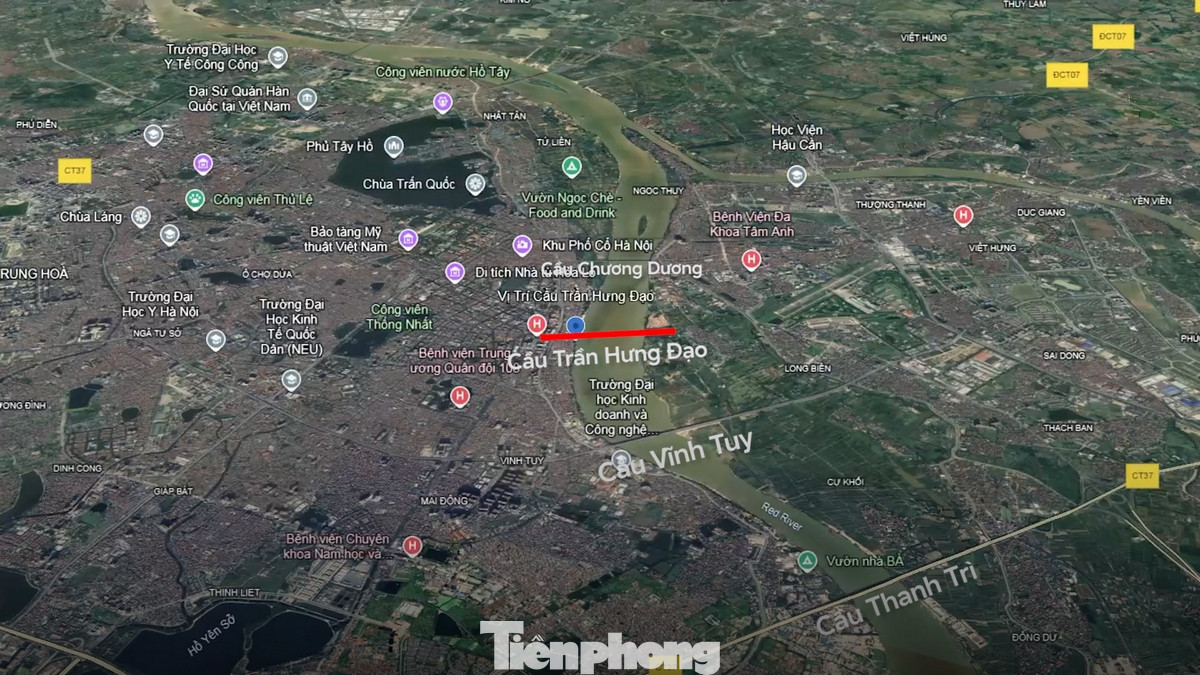 Theo Quy hoạch giao thông vận tải Thủ đô Hà Nội đến năm 2030, tầm nhìn đến năm 2050, cầu Trần Hưng Đạo nằm trong 18 công trình đường bộ vượt sông Hồng sẽ được xây dựng trên địa bàn khu vực Hà Nội.