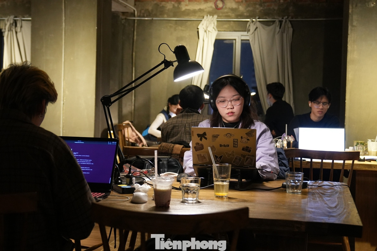 Khách hàng có thể thoải mái đọc sách, ngồi làm việc cả ngày hay nghiên cứu hoặc đơn giản là ngắm nhìn những cuốn sách yêu thích.