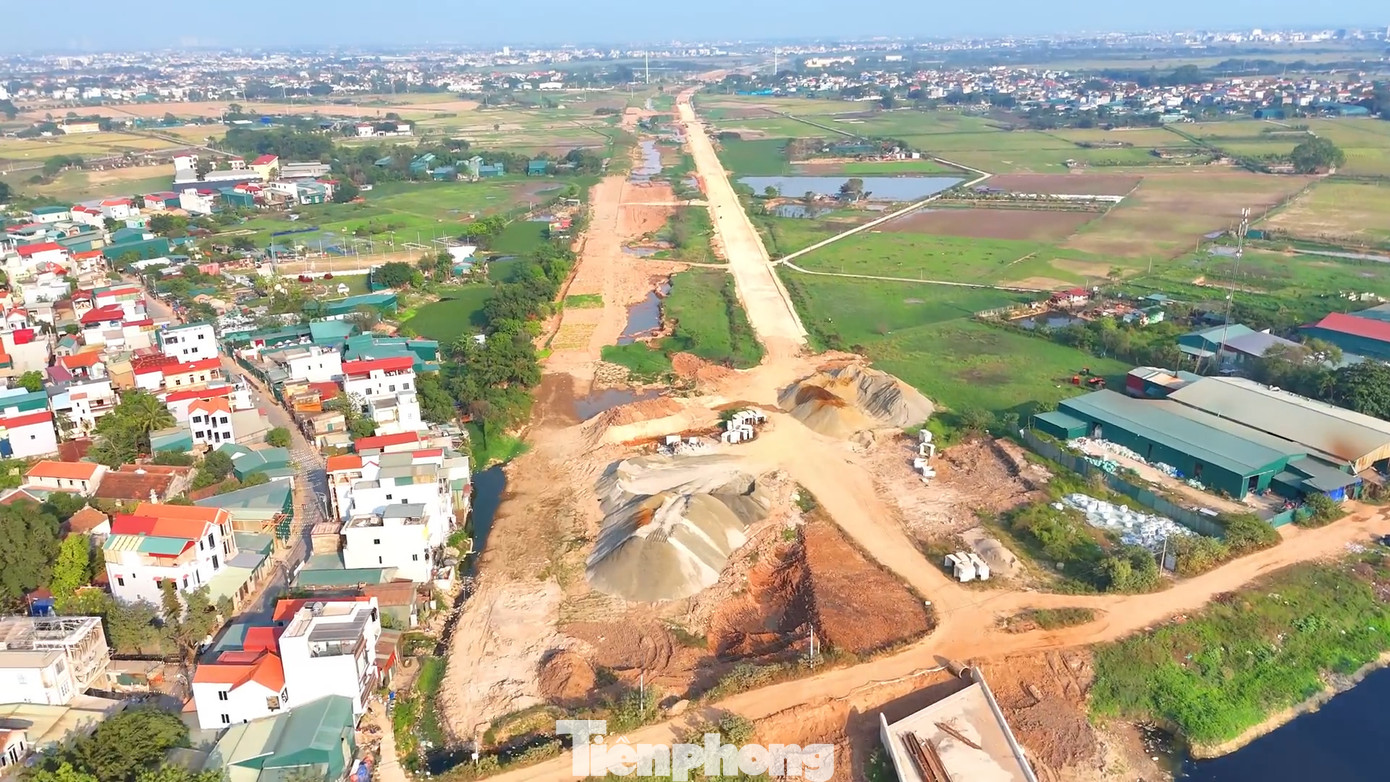 Để xây dựng vành đai 4, huyện Thanh Oai cần thu hồi khoảng 80,84ha của 1.501 hộ gia đình, cá nhân, tổ chức.